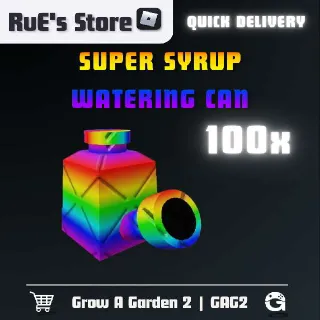 SUPER SYRUP WATERING CAN (100x)