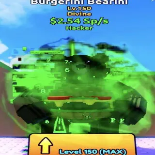 2.54 Sp/s Hacker Burgerini bearini