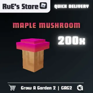 MAPLE MUSHROOM SEED (200x)