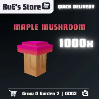 MAPLE MUSHROOM SEED (1000x)