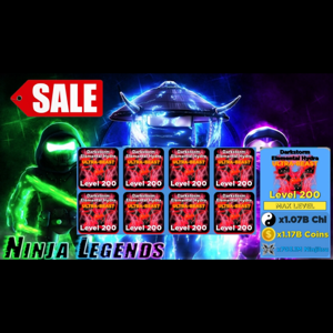 Pet Op 8x Darkstorm Elemental Hydra Ultra Beast Ninja Legend Roblox In Game Items Gameflip - roblox cheap ninja legends ultra beast and elemental pets