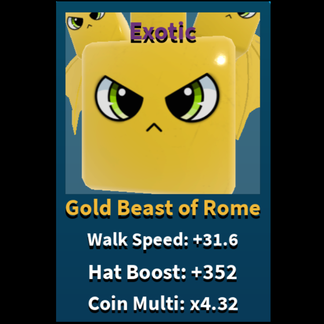 Pet Bomb Simulator Gold Pet In Game Items Gameflip - gold simulator roblox