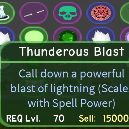 Other Dungeon Quest Thunderous Blast In Game Items Gameflip - other dungeon quest thunderous blast