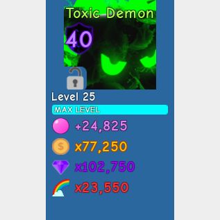 Pet Limited Toxic Demon Bgs In Game Items Gameflip - 250 robux roblox other gift cards gameflip
