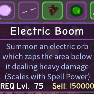 Roblox Dungeon Quest Electric Boom