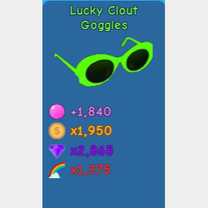 Clout Goggles Roblox Code