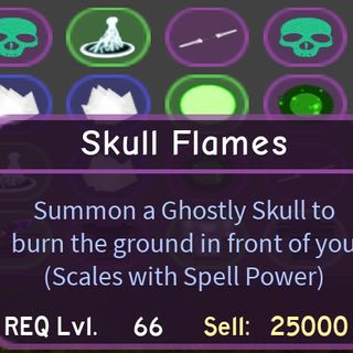 Other Dungeon Quest Skull Flames In Game Items Gameflip - dungeron quesy roblox items