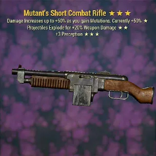 EXPLOSIVE Combat Rifle