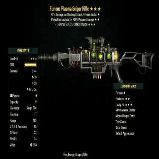 FEV Plasma Sniper Rifle