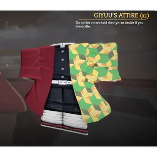 Giyuu Attire | Attack On Titan Revolution (AOTR) | Cheap/Safe/Fast Delivery