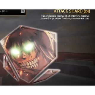 x4 Attack Shard | Attack On Titan Revolution (AOTR) | Cheap/Safe/Fast Delivery