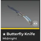 ★ Butterfly Knife: Midnight (Field-Tested) | Blox Strike | Cheap/Fast Delivery  