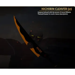 Nichirin Cleaver | Attack On Titan Revolution (AOTR) | Cheap/Safe/Fast Delivery