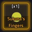Sukuna's Fingers (Sukuna V1 item) | Rogue Piece | Cheap/Safe/Fast Delivery