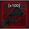 Anti-Magic Sword (Asta's Item) | Rogue Piece | Cheap/Safe/Fast Delivery