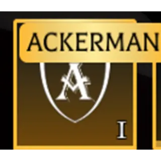 Ackerman Clan | Attack On Titan Revolution (AOTR) | Cheap/Safe/Fast Delivery