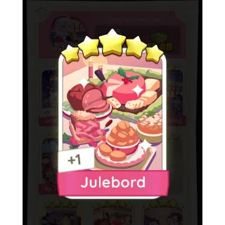 Julebord 5 🌟 Monopoly Go! Sticker