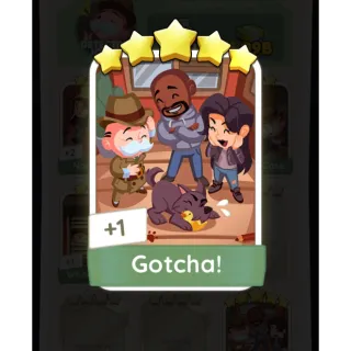 GOTCHA! 5⭐ MONOPOLY GO STICKER