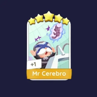 MR CEREBRO 5 ⭐ MONOPOLY GO STICKER