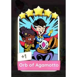 ORB OF AGAMOTTO  5⭐ MONOPOLY GO STICKER