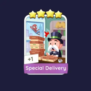 Special Delivery 4⭐ MONOPOLY GO! STICKER