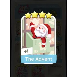 The Advent 4 🌟 Monopoly Go! Sticker