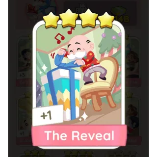 The Reveal 4 🌟 Monopoly Go! Sticker