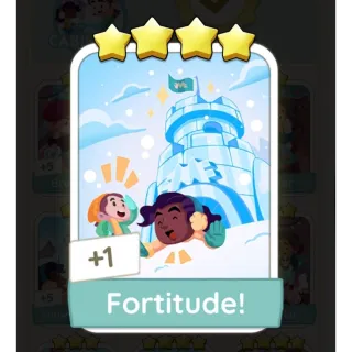 Fortitude 4 🌟 Monopoly Go! Sticker