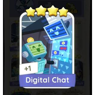 DIGITAL CHAT 4⭐ MONOPOLY GO STICKER