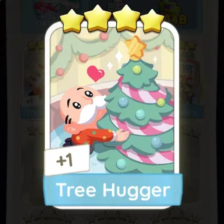 Tree Hugger 4 🌟 Monopoly Go! Sticker