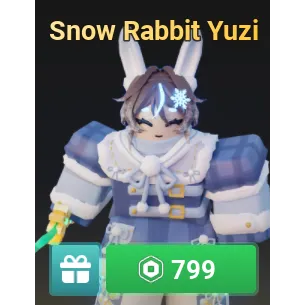SNOW RABBIT YUZI - BEDWARS