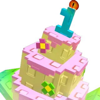 1ST BLOOMDAY CAKE - GARDEN TOWER DEFENSE / GTD
