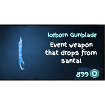 iceborn gunblade  -  Grand Piece Online