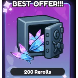 200 trait rerolls pack - Universal Tower Defense