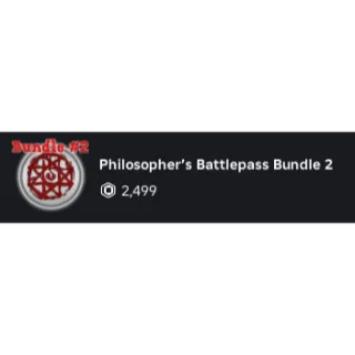 philosophers batttlepass bundle 2 - Anime Crusaders