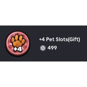 +4 pet slots - Brainrot Evolution