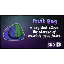 fruit bag  -  Grand Piece Online