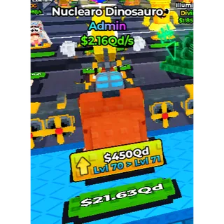 nuclearo dinosauro  - PRESSURE WASH FOR BRAINROTS