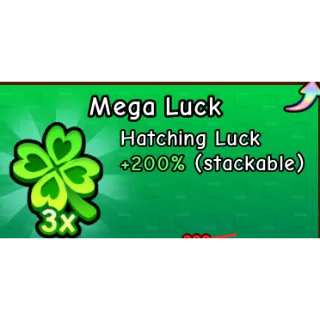 mega luck - BUILD A ZOO