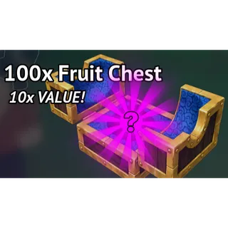 100X FRUIT CHEST - GRAND BLUE