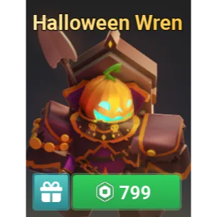 HALLOWEEN WREN  - BEDWARS