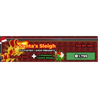santas sleigh - steal a brainrot