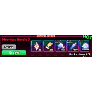 moonless bundle 3 - Anime Vanguards