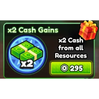 X2 CASH GAINS - Craft a Brainrot