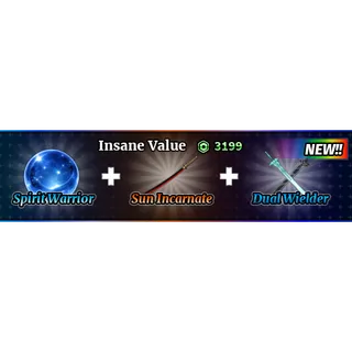 Sailor Piece - spirit warrior , sun uncarnate , dual wielder