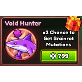 VOID HUNTER - Craft a Brainrot