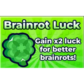 Kick a Lucky Block - brainrot luck