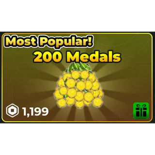 war tycoon - 200 medals