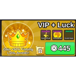 vip + luck - fish it