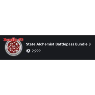 state alchemist batttlepass bundle 3 - Anime Crusaders